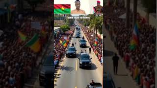 Traore heads to Village in Burkinafaso #pillarsofhistory12 #ibrahimtraoré #burkinafaso #aicontent