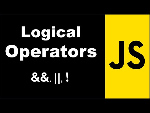 Logical operators in javascript
