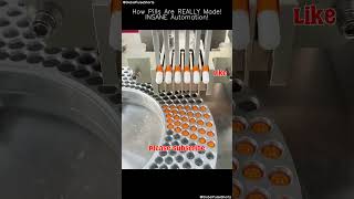 How Pills Are REALLY Made! INSANE Automation! 💊🤖 #PharmaTech #AutomationMagic