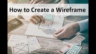 How to Create a Wireframe - The Basics & Complete Visual Example