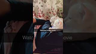 Kdrama Time 😀 #kitten #cutecat #love #catlover #cat #catshorts #cute #kdrama #shorts