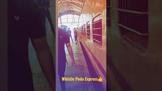Whistle Podu Express at Chennai Egmore Railway Station on 30th April 2023.