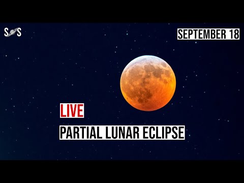Live : Partial Lunar Eclipse 2024 | Lunar Eclipse 2024