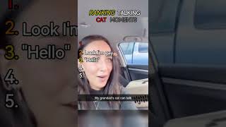 Ranking top 5 funny talking cats #fyp#newchannel#viralshorts