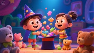 Magic Hat, Magic Song – Pull Out Surprises! | Fun Magic Song for Kids | Sing and Discover