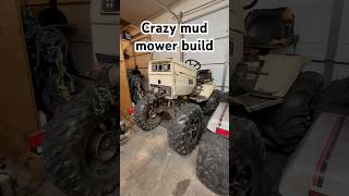 Snorkel mud mower! #mudmower #mudmowers #offroad #lawnmower #atv
