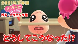 【第３回あつ森ＮＧ集】《パンダ家族の日常》ＮＧ・ハプニング集！【2021年下半期】