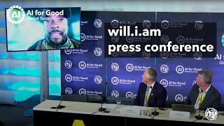 Press Conference AI for Good Global Summit 2025: will.i.am