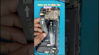 Redmi note 10s Main  flex replace|| #mobilereparing sh #repair #shorts #mobilefix #phonedamage