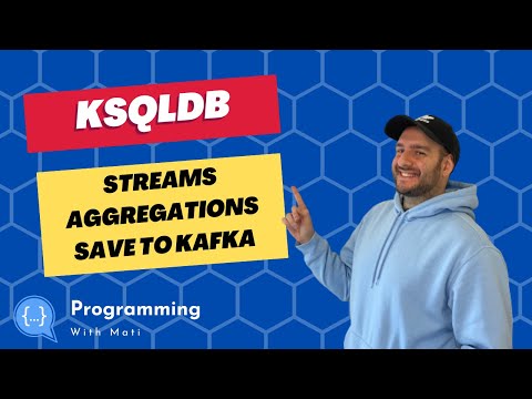 KSQLDB | Create Streams | Agregations | Save Data to Kafka | Kafka Tutorial