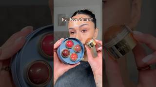 Full face of merit #merit #makeup #onebrandmakeuptutorial 🩷✨🌸