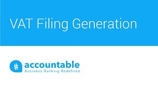 accountable GCC - VAT File Generation