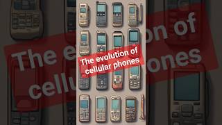The evolution of cellular phones since inception | which was your first phone? #mobilephones #shorts