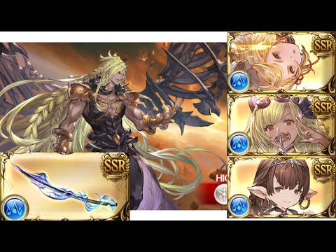 【グラブル】ベルゼバブHL フルオート 水 黒漆太刀お試し