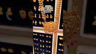 only 40 grams gold long hara design/light weight gold hara collection/fancy chain