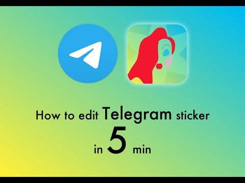How to edit Telegram sticker in 5 min