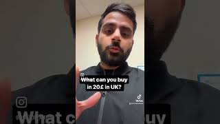 Things you can buy in 20£ in UK 🇬🇧 #doctor #plabs #medicalexam #emergency #motivation