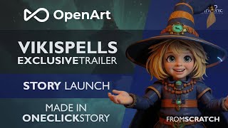 #OPENART #OPENARTSTORY OFFICIAL TEASER "VIKI SPELLS™ THE AWAKENING" 2025