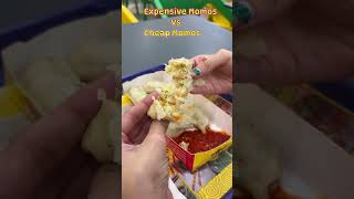 Expensive Vs Cheap Momos | Wow Momos Review #shorts #trending #viralvideo #food #momos #mall #new