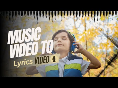 Transforming Music Videos into Stunning Lyric Videos Automatically! - Music video to Lyrics Video