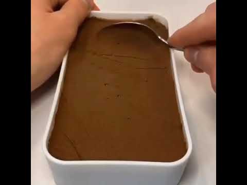 Satisfying Cake Scooping. #asmr #shorts