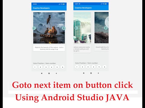 Imageslider without dependency || Click button for next item in recyclerview || Free Sourcecode