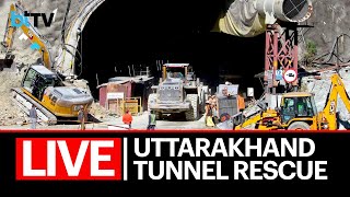 LIVE Updates Of Rescue Efforts From Tunnel Collapse Site Near Uttarkashi