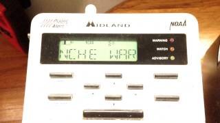 Avalanche Warning scroll glitch on Midland WR-100