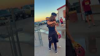 🫶#couple #8th #8thgrade #8thgrader #boy #girl #football #hug