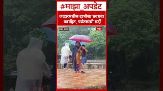 Palghar Jawhar Dabhosa Waterfall : जव्हारमधील दाभोसा धबधबा प्रवाहित, पर्यटकांची गर्दी