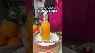 Naturally Carbonated Orange Fanta without the RUBBISH ! No added flavors or color. 🍊