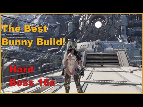 The Best Ultimate Bunny Build! boss in hard 16 seconds The First Descendant bunny build