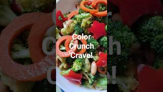"Crunchy, Colorful, Crazy Good! 🥦🌈"   #HealthyEats #VeganRecipe