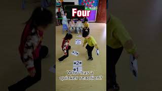 Who has a quicker reaction? #artinnature #howtolearnnumberscountingforkids #artforkids