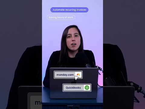 📅 Automating Recurring Invoices with monday.com & QuickBooks #mondaydotcom  #workflowoptimization