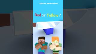 Red Or Yellow ? - Funny Minecraft