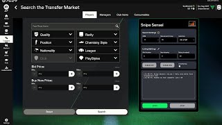 Snipe Sensei Sniping Bot For FC 25 | EAFC Autobuyer | Snipe Bot