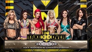 Wwe 2k16 - NXT WOMENS CHAMPION ELIMINATION CHAMBER (PS3)