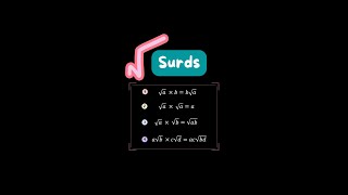Multiply and Simplify Surds #surds #radicals #squareroots #gcserevision #youtubemaths #learnmatheasy
