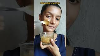 7 days skin transformation challenge for glass like clear skin|#shorts #ytshorts