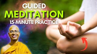 15-Minute Guided Meditation for Beginners | Feel Calm, Focused & Positive Instantly
