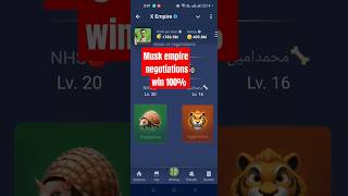 Musk Empire Negotiations 100% Win tricks || Musk Empire || #muskempire #crypto_Hub