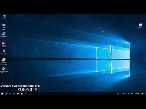 make a refresh icon 2.0 on desktop..to keep pc or laptop free using CMD 2019