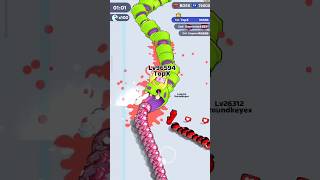 Snake Clash VIP Best Gameplay 640 #snakeclash #games #viralshorts