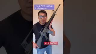 Top 5 AR15 Setups for Beginners