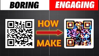 Engaging QR Codes Banana sikhe ll How to  generate professional QR code