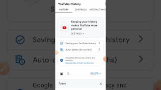 How To Delete Youtube History || youtube history kaise delete kare #shorts #youtubeshorts