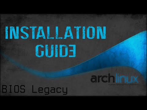 Basic Arch Linux Installation | BIOS Legacy