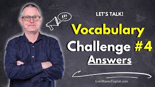 Vocabulary Quiz #4 Answers...how did you do, you genius?!