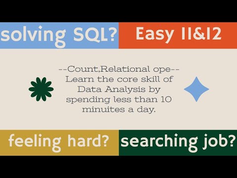 SQL for Beginners "Easy 11 and 12, Relational operators" Hospital Dataset